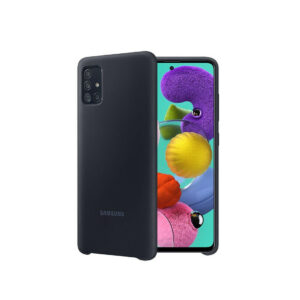 Funda original Samsung de silicona para Samsung Galaxy A51 negra