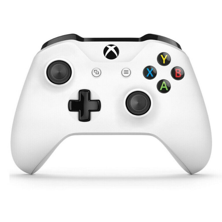 Microsoft Xbox One S Mando Inalámbrico para PC Blanco Usado