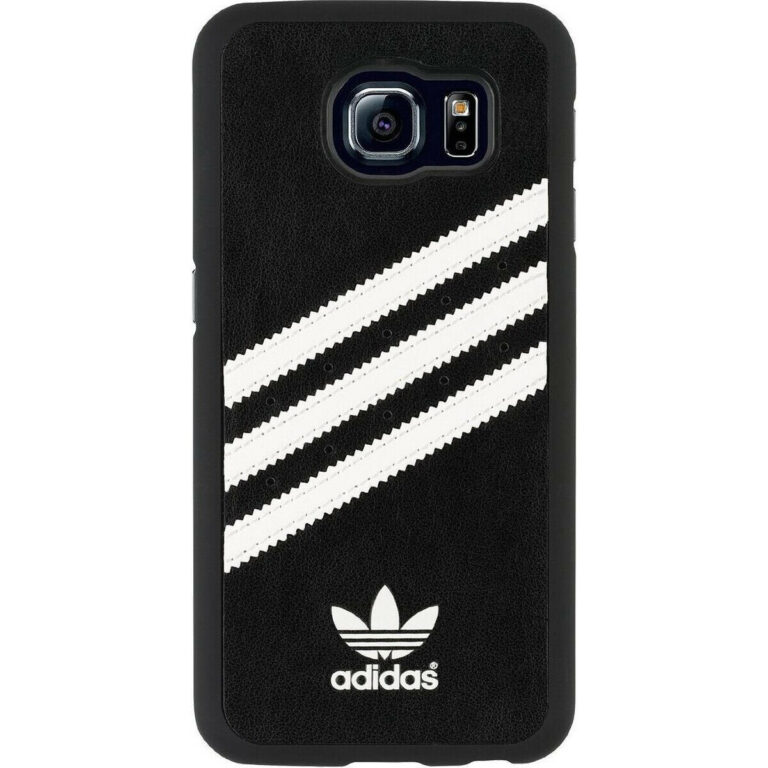 Funda Adidas para Samsung Galaxy S6 Moulded negra/blanca.