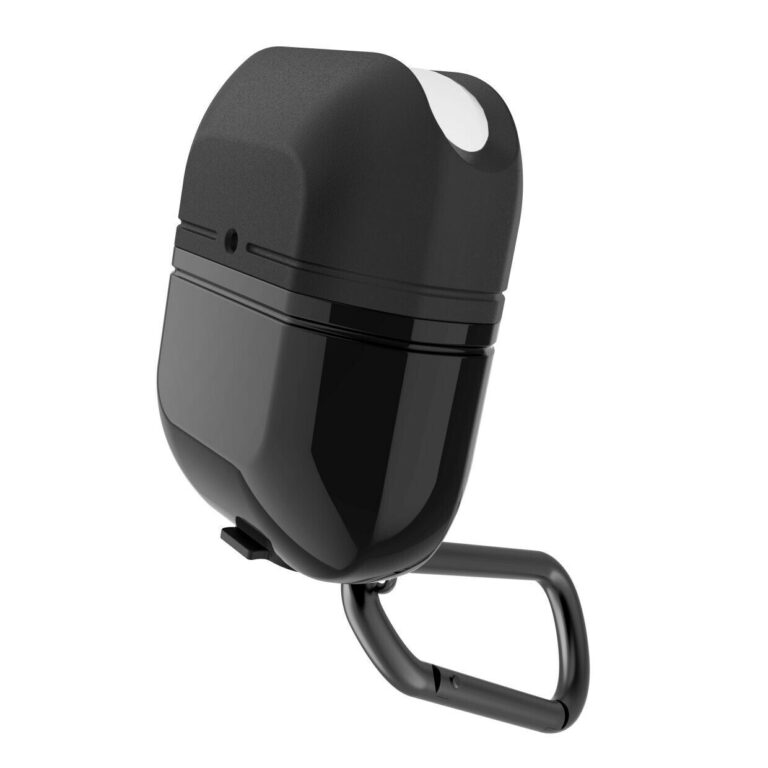 Estuche X-Doria Defense Journey para Air pods 1 y 2 negro.