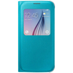Funda original Samsung S View Cover para Samsung Galaxy S6 G920 color azul