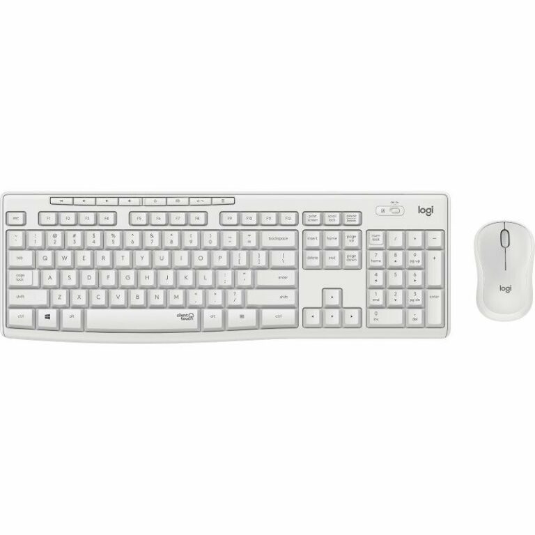 Logitech MK295 Combo Teclado Raton Inalámbricos blanco crudo en Español(ñ) Usado