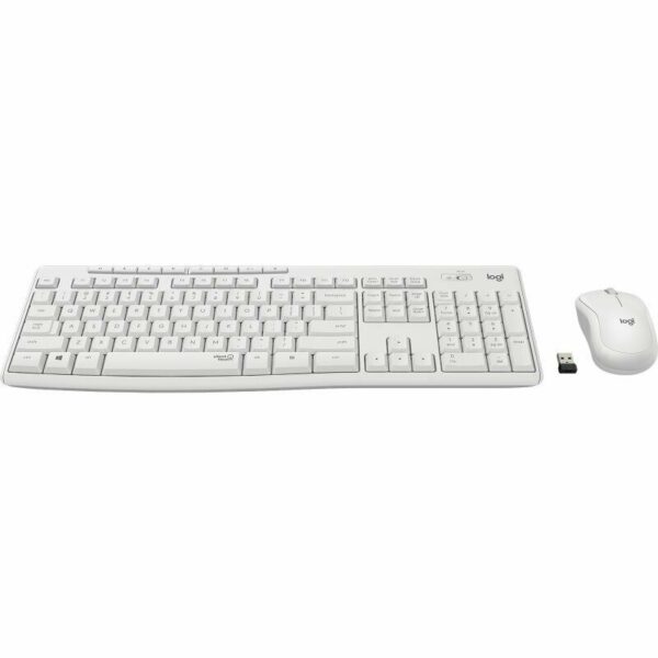 Logitech MK295 Combo Teclado Raton Inalámbricos blanco crudo en Español(ñ) Usado - Imagen 2