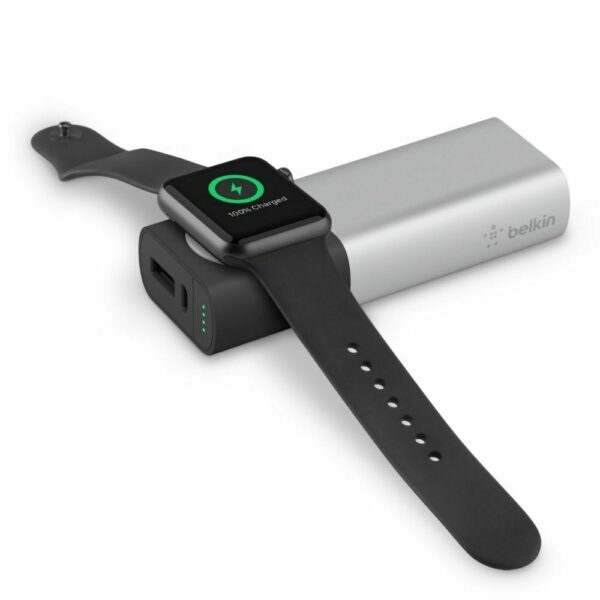 Power Bank portatil Belkin F8J201btSLV para Apple Watch + Iphone 6700 mAh
