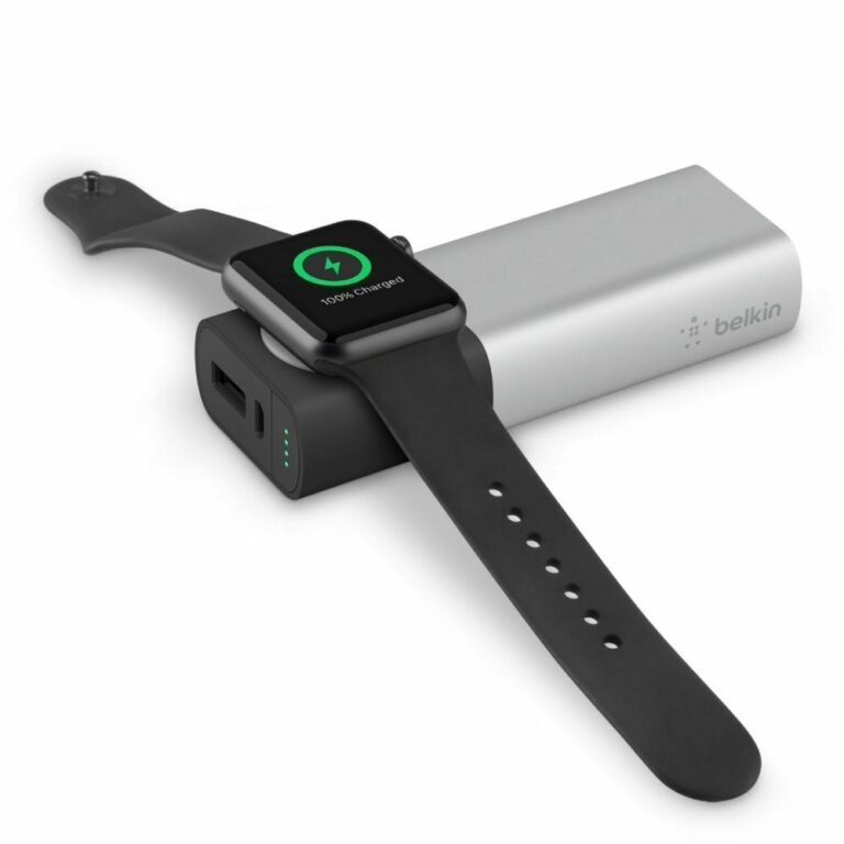 Power Bank portatil Belkin F8J201btSLV para Apple Watch + Iphone 6700 mAh