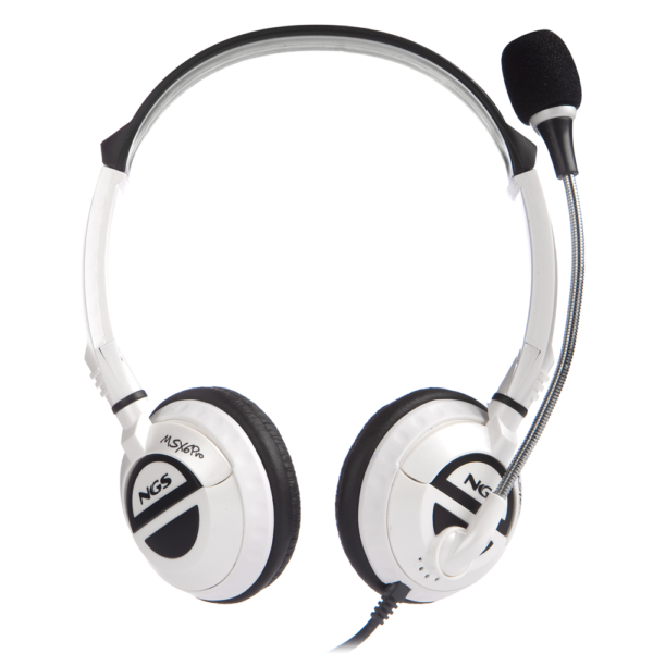 Auriculares NGS Bluetooth MSX6 PRO Diadema Blanca - Imagen 4