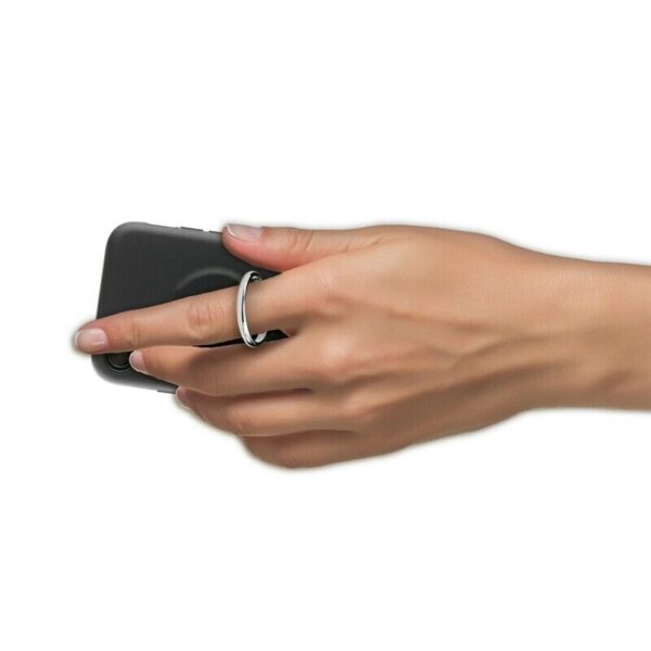 Funda Muvit ring magnetica para Apple iPhone Xs/X negra. - Imagen 3