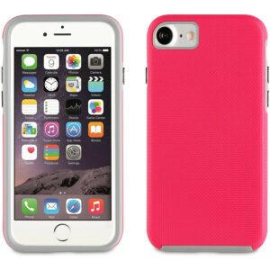 Funda Muvit Pro antichoque para Apple iPhone 7/8 color fucsia.