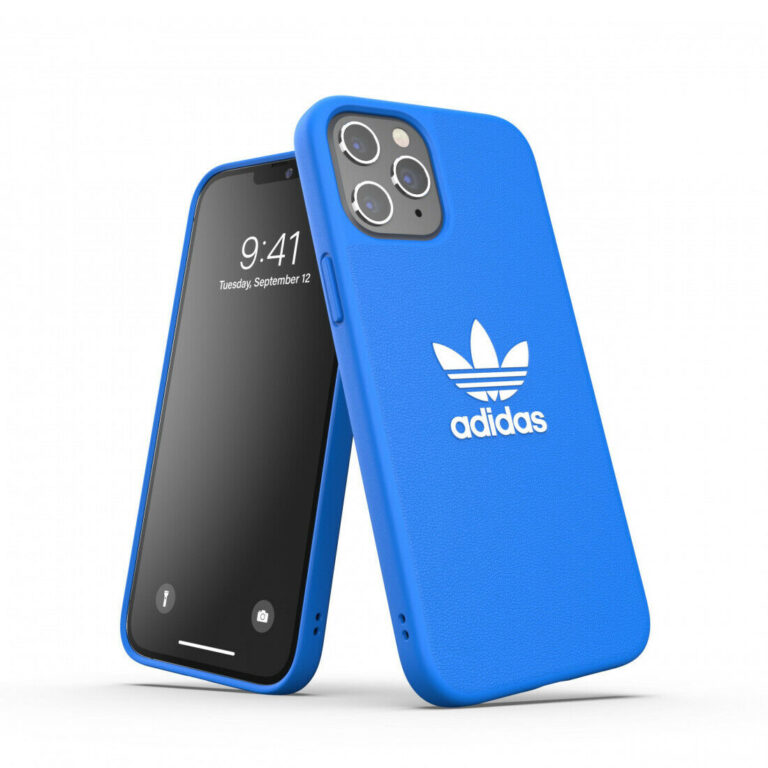 Funda Adidas Iconic para Apple iPhone 12 Pro Max azul