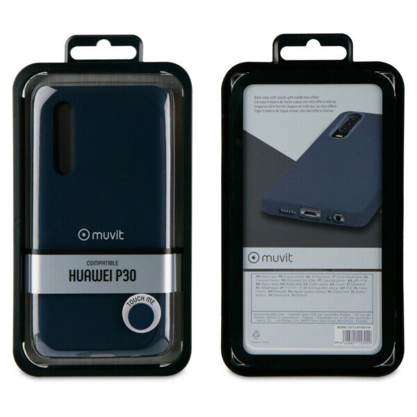Funda muvit para Huawei P30 Liquid Edition Azul. - Imagen 3