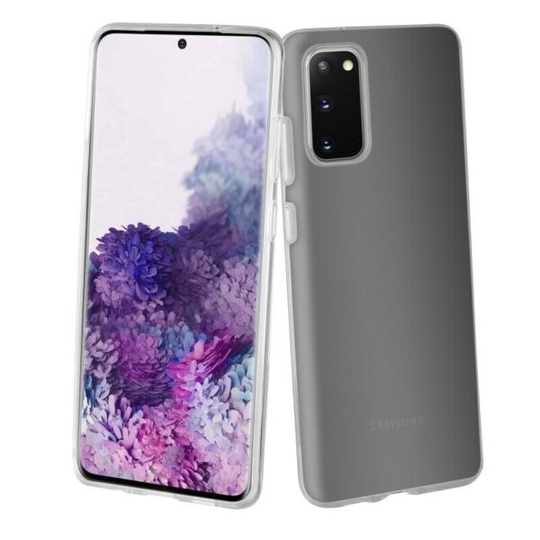 Funda Muvit for Change para Samsung Galaxy S20 transparente *Embalaje dañado*. - Imagen 2