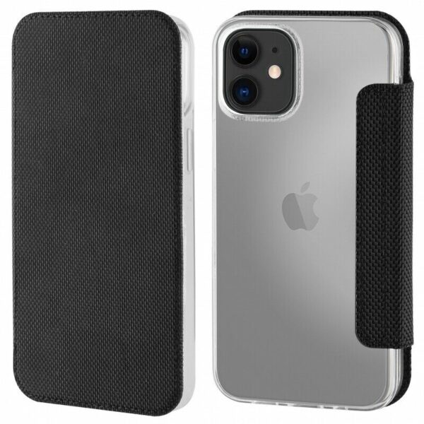 Funda Muvit for Change Folio para Apple iPhone 12 Mini negra.