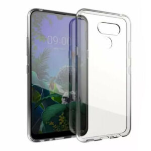Pack Muvit Cristal Soft para LG K50 transparente+Protector vidrio templado plano