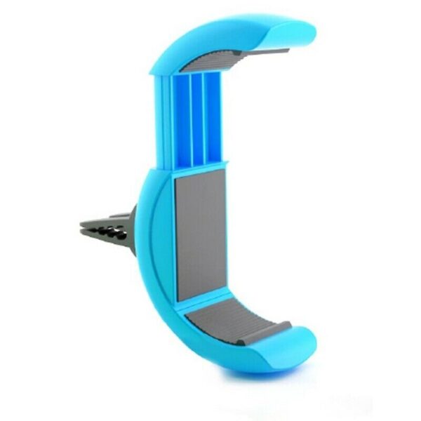 Soporte de Coche Muvit universal salida de aire rotativo 360. Hasta 5,7'' azul - Imagen 2