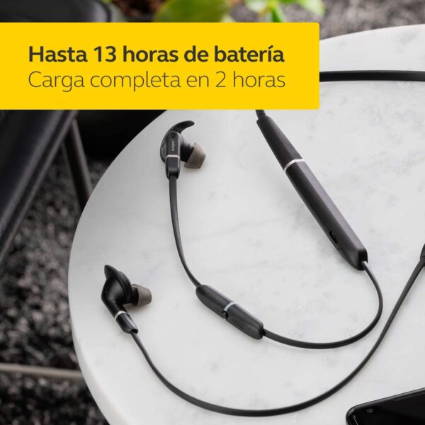 Jabra Evolve 65e MS Auriculares Inalámbricos *Falla micro, para escuchar musica* - Imagen 8