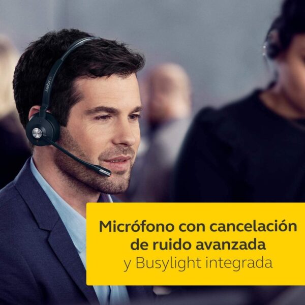 Auriculares Jabra Engage 65 DECT Negros Usado*auricular y centralita, sin cables - Imagen 5