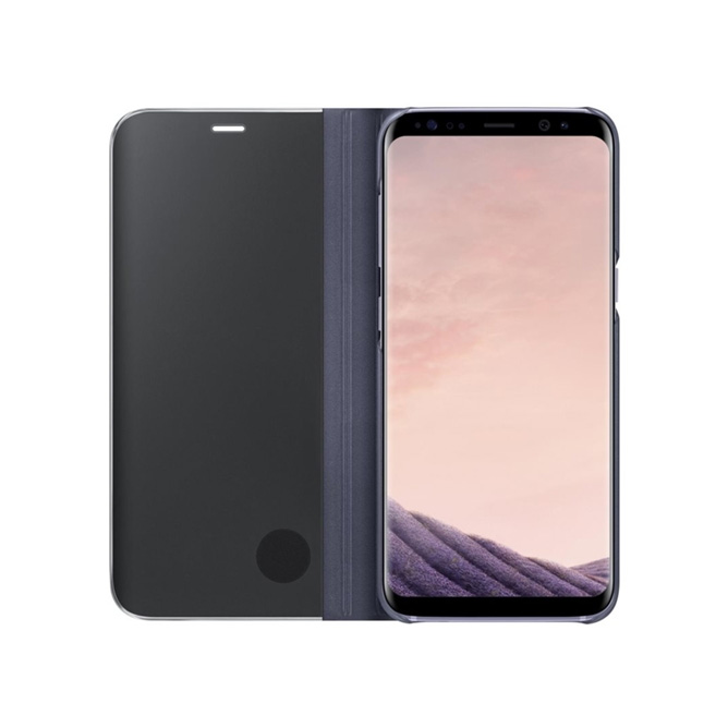 Samsung Clear View Cover, funda con tapa para Samsung Galaxy S8 color violeta - Imagen 5