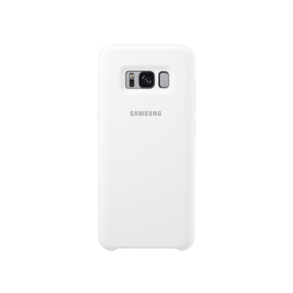 Funda original Samsung de silicona para Samsung Galaxy S8 blanco