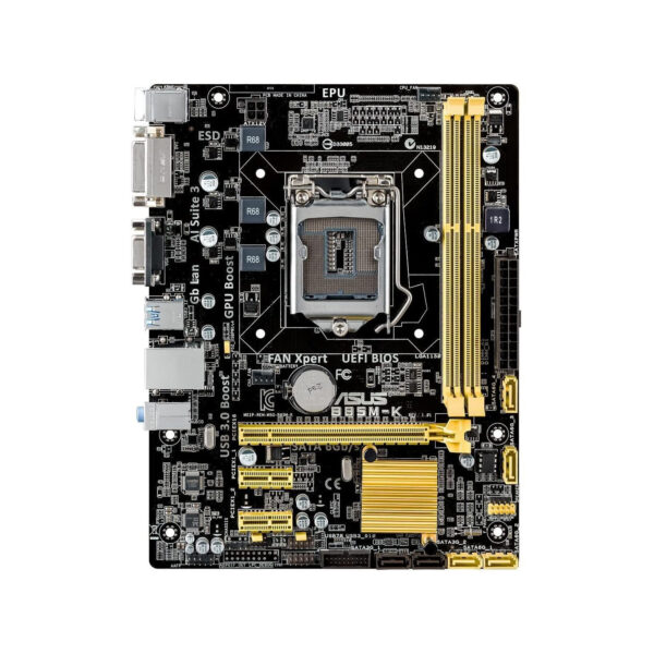 Placa Base Asus B85M-K 1150 (Socket H3) Micro ATX Usada **Falla ethernet placa** - Imagen 2