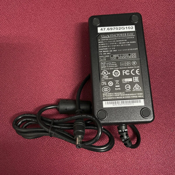 Cargador Original EDAC EDACPOWER EA10521D-120 12 VDC 4.16 A - Imagen 2