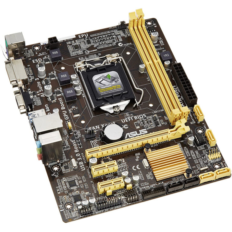Placa Base Asus B85M-K 1150 (Socket H3) Micro ATX Usada **Falla ethernet placa**