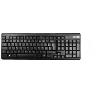 Nilox Teclado Inalámbrico español (ñ) **Solo teclado y receptor**