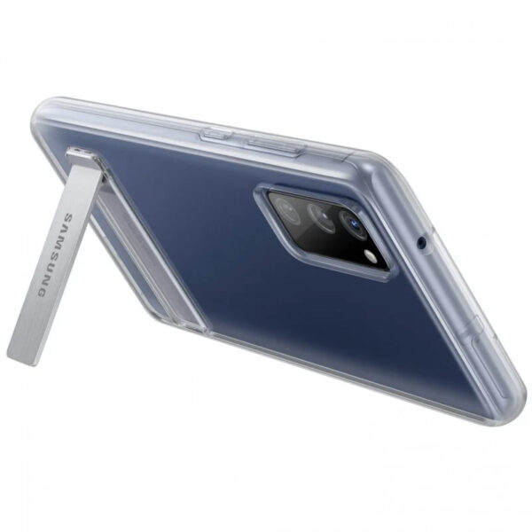 Funda Original Samsung Clear Standing Cover Transparente para Samsung S20 FE - Imagen 4