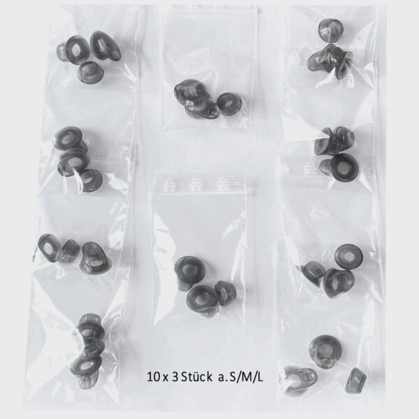 Almohadillas Gel para serie Jabra MOTION 30 uds.10 packs de 3.