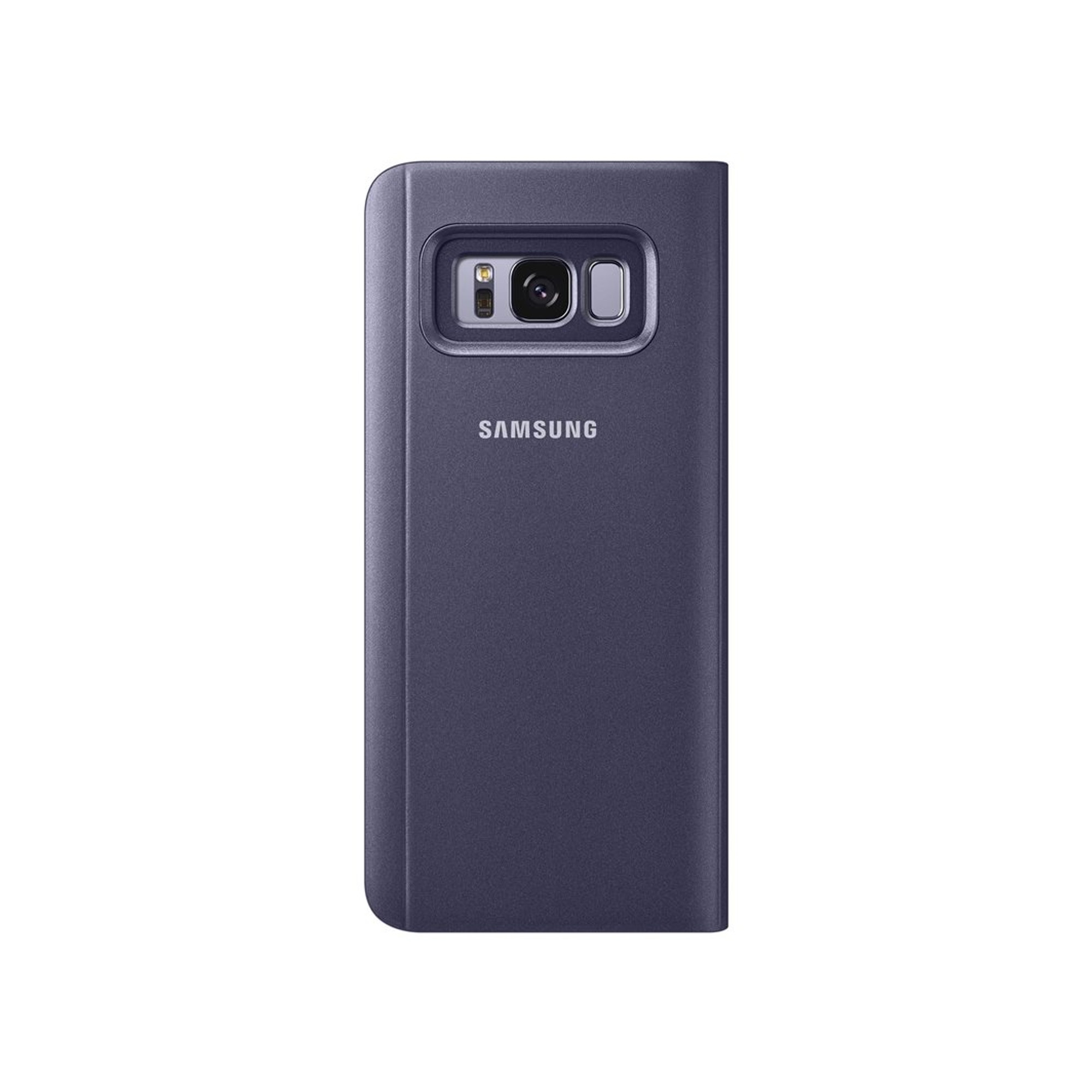 Samsung Clear View Cover, funda con tapa para Samsung Galaxy S8 color violeta - Imagen 3