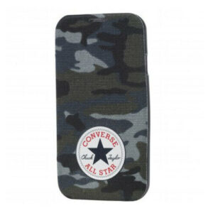 Funda folio Converse Canvas para Apple iPhone S4 diseño camuflaje.