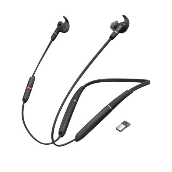 Jabra Evolve 65e MS Auriculares Inalámbricos *Falla micro, para escuchar musica* - Imagen 5