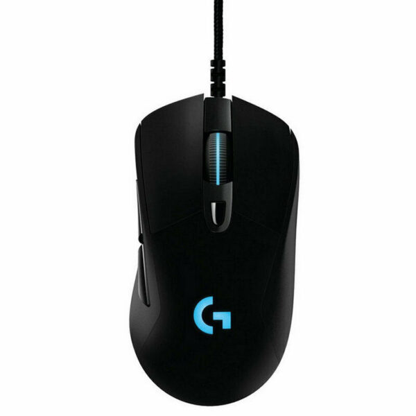 Logitech G403 Prodigy Ratón 12000 DPI Negro Usado **No incluye las pesas**