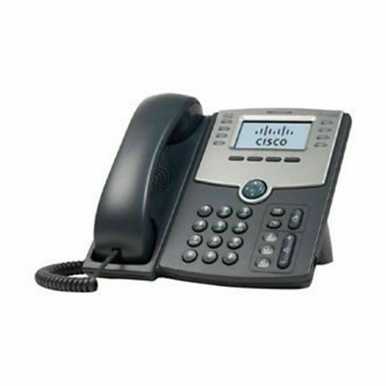Teléfono Fijo Cisco SPA 303 teléfono IP Gris 3 líneas Usado