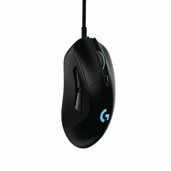 Logitech G403 Prodigy Ratón 12000 DPI Negro Usado **No incluye las pesas** - Imagen 3