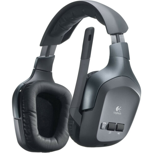 Auriculares inalámbricos de Diadema Cerrados Logitech F540 con micrófono Usado.