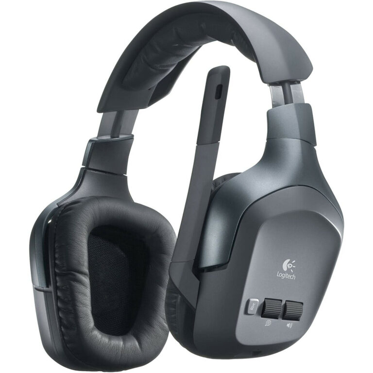 Auriculares inalámbricos de Diadema Cerrados Logitech F540 con micrófono Usado