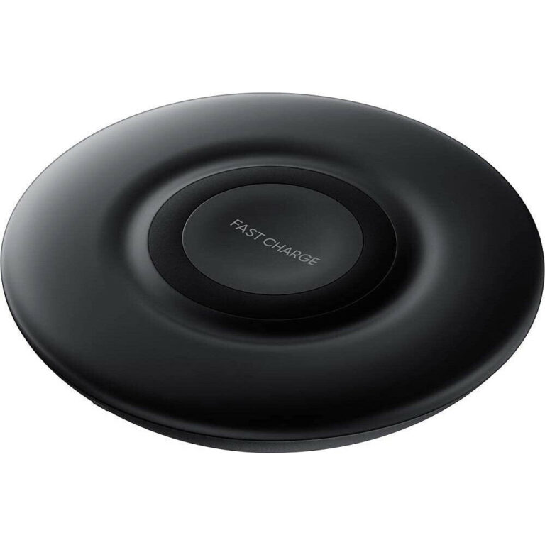 Cargador inalámbrico PAD SAMSUNG color negro Usado *Sin embalaje original*.