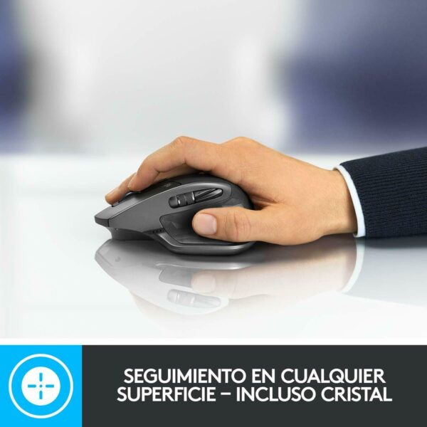 Logitech MX Master 2S Laser Wireless Unifying y Bluetooth Usado **Falla el motor del scroll** - Imagen 3