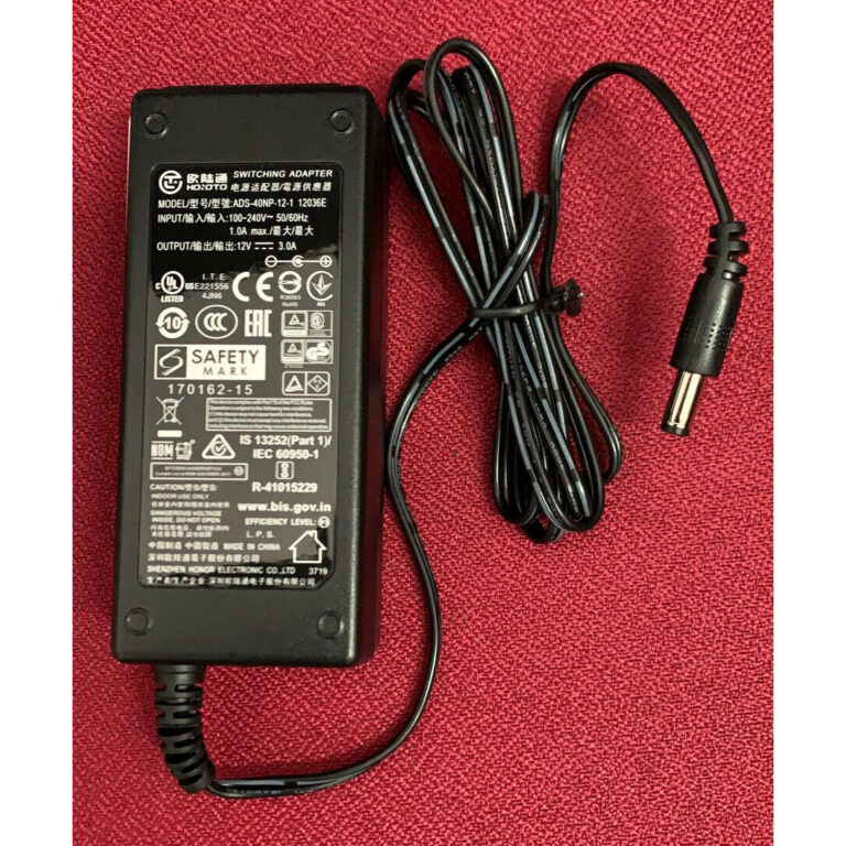 Adaptador de corriente HONOTO Modelo ADS-40NP-12-1 12036E