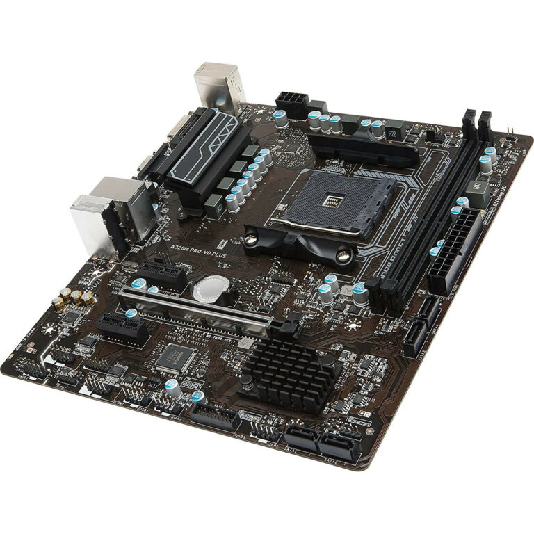 Placa Base MSI A320M PRO-VD PLUS mATX AM4 Usada **Sin embalaje original**