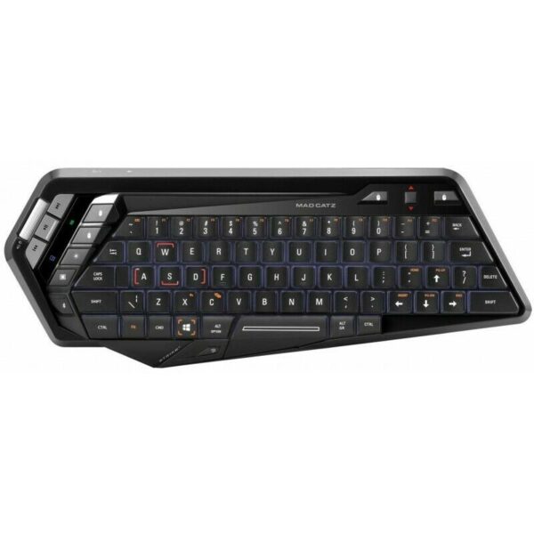 Teclado Mad Catz Gaming Bluetooth S.T.R.I.K.E. M en Español (ñ) **Solo teclado sin accesorios.**