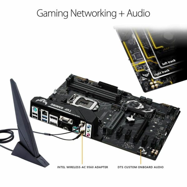 Placa Base Asus TUF H370-PRO GAMING Usada - Imagen 5