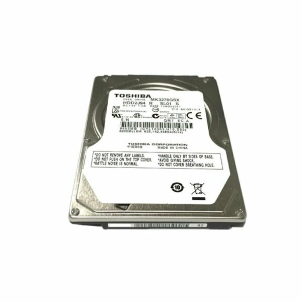 Disco Duro Toshiba Generic Mk3276Gsx SATA de 320 GB 5400RPM 2.5'' Usado.