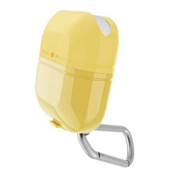 Estuche X-Doria Defense Journey para Air pods 1 y 2 amarillo.