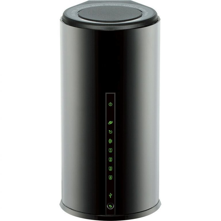 ADSL2 + Gigabit Cloud Router D-Link DSL-2770L N300 4pxGB myDlink Usado.
