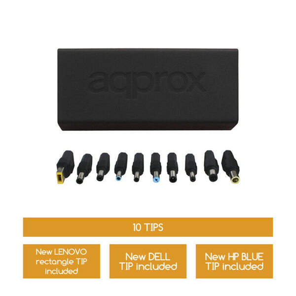 Cargador para portátiles Toshiba Aqprox APPUA90BRv4 90W. - Imagen 3