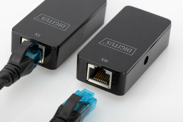 Cable alargador DIGITUS USB 2.0 A RJ-45 Alcance 50 m Usado. - Imagen 2