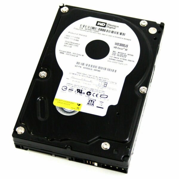 Disco Duro Western Digital Caviar SE WD3000JS 300GB 3.5'' 7200RPM SATA II Usado.
