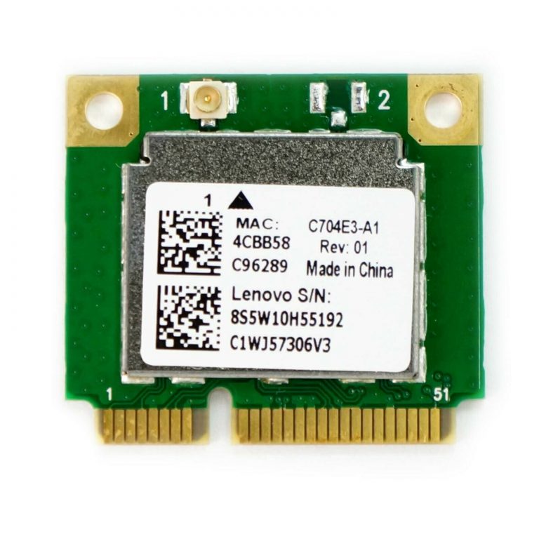 Tarjeta wireless interna Lenovo C704E3-A1 8S5W10H55192