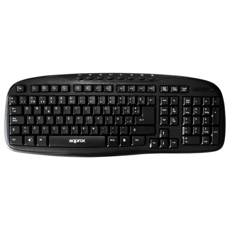 Teclado Wireless Combo Approx appKBWSOFFICE en Español (ñ) **Solo teclado y receptor inalámbrico, no incluye ratón**